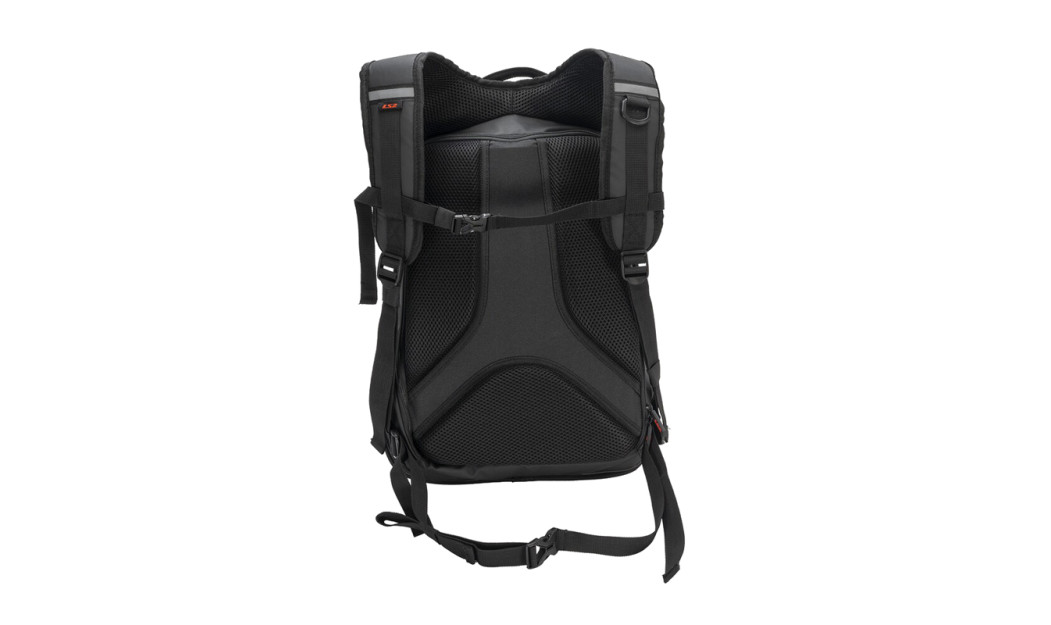 LS2 SHIELD BACKPACK ΣΑΚΙΔΙΟ ΠΛΑΤΗΣ ΜΑΥΡΟ 25/ 50L