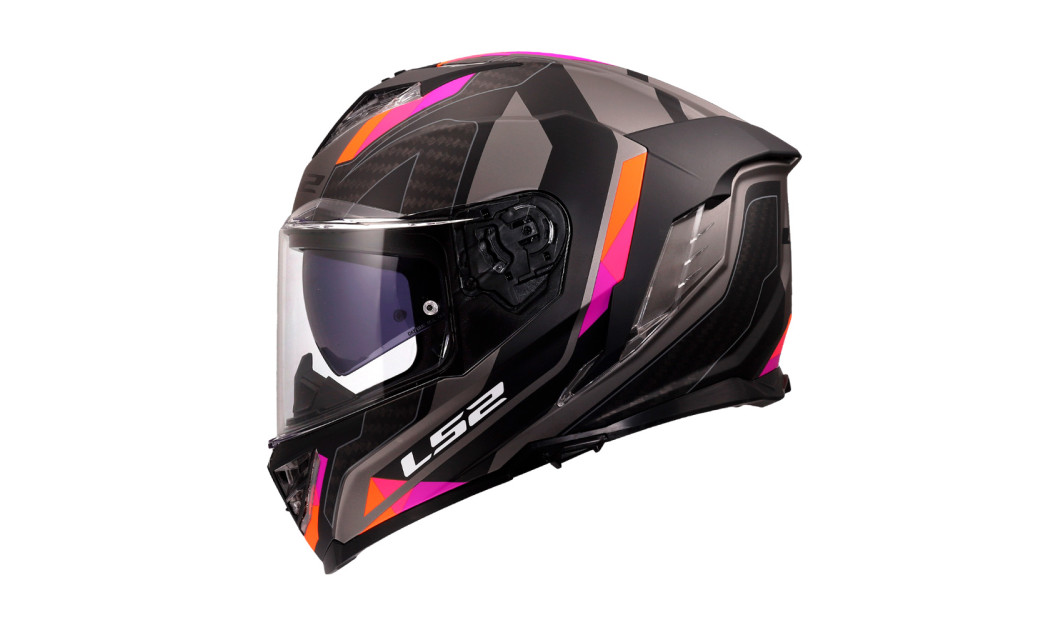 LS2 STORM III FF818 ΚΡΑΝΟΣ FULL FACE SPORTY MATT GREY PURPLE 