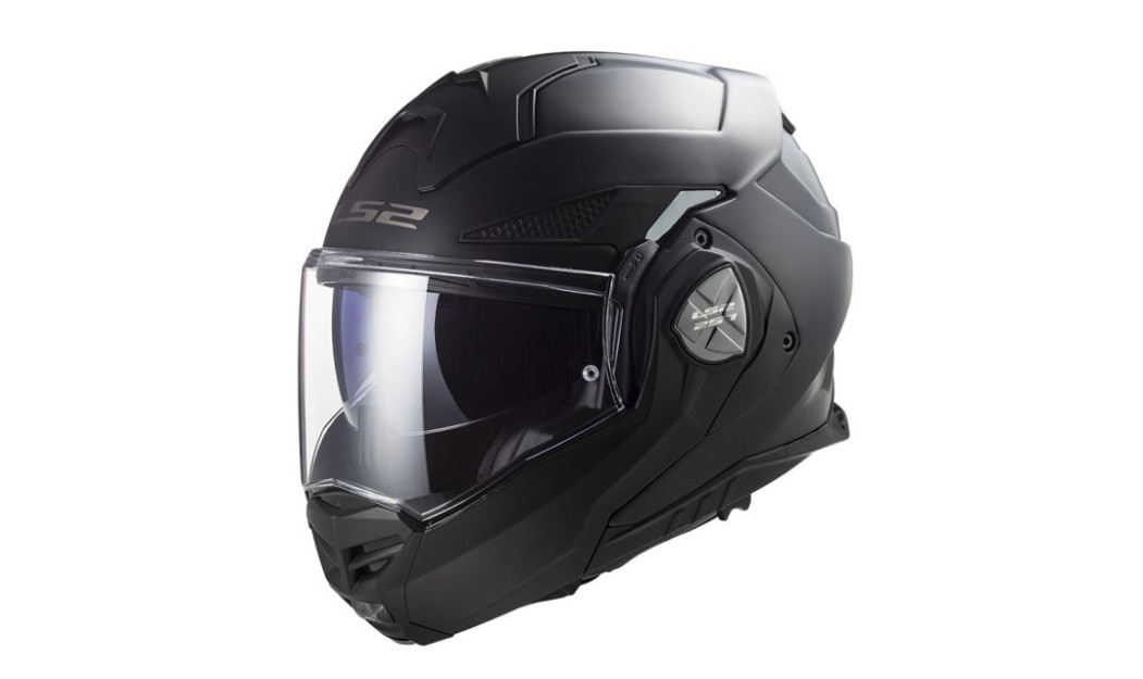 LS2 FF901 ADVANT X ΚΡΑΝΟΣ ΜΗΧΑΝΗΣ FLIP UP MATT BLACK