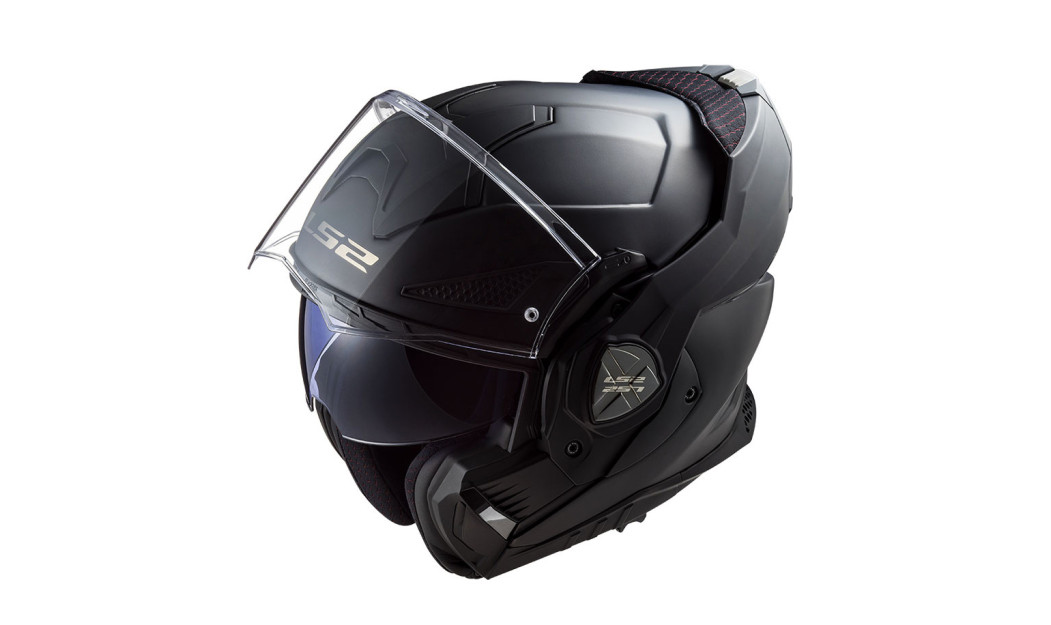 LS2 FF901 ADVANT X ΚΡΑΝΟΣ ΜΗΧΑΝΗΣ FLIP UP MATT BLACK