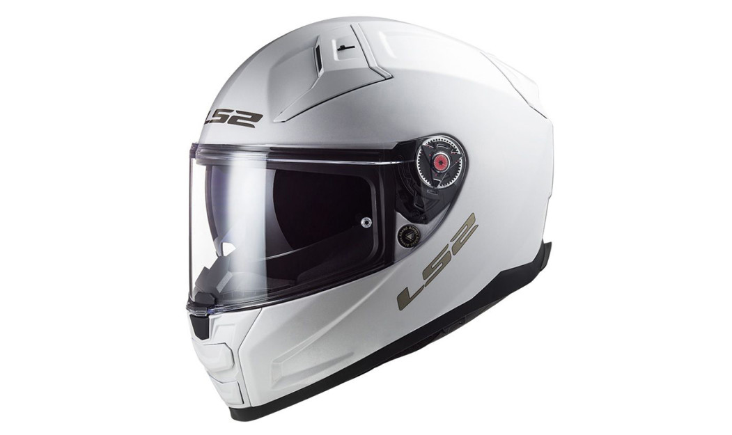 LS2 VECTOR II FF811 ΚΡΑΝΟΣ FULL FACE SOLID WHITE 