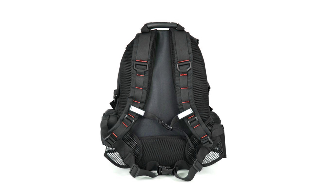 MOTOCENTRIC ΑΔΙΑΒΡΟΧΟ ΣΑΚΙΔΙΟ ΠΛΑΤΗΣ 48LT BLACK/ RED
