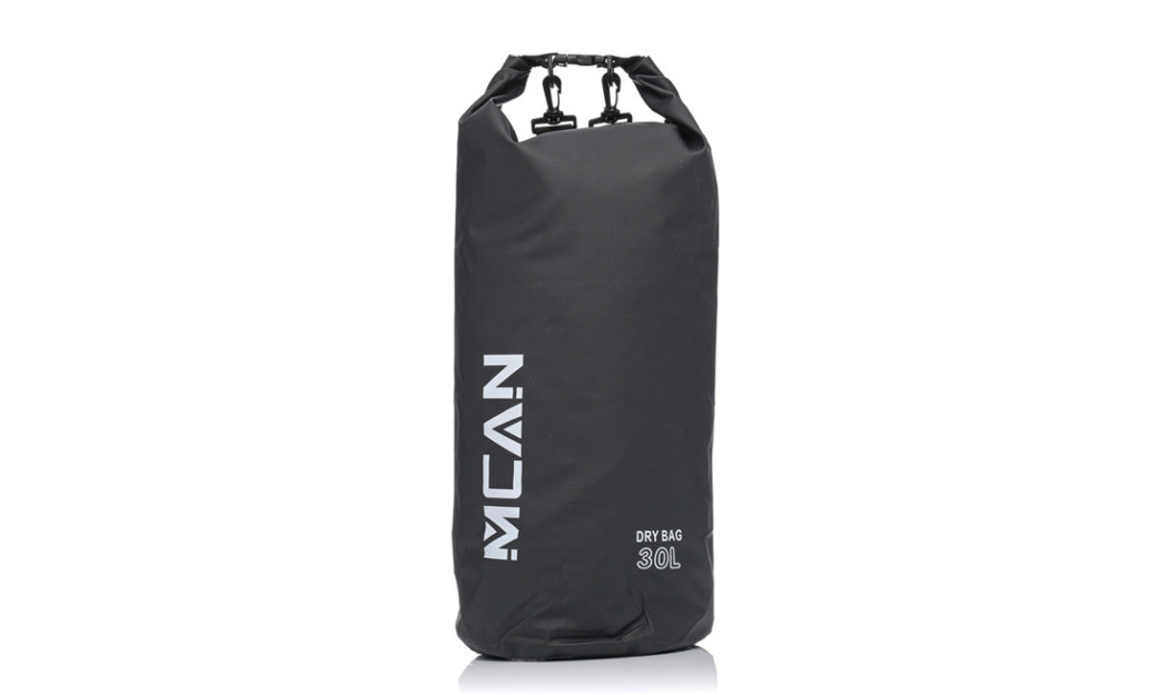 MCAN OCEAN BAG ΑΔΙΑΒΡΟΧΟΣ ΣΑΚΟΣ ΜΕ ΛΟΥΡΙ ΩΜΟΥ 30L BLACK