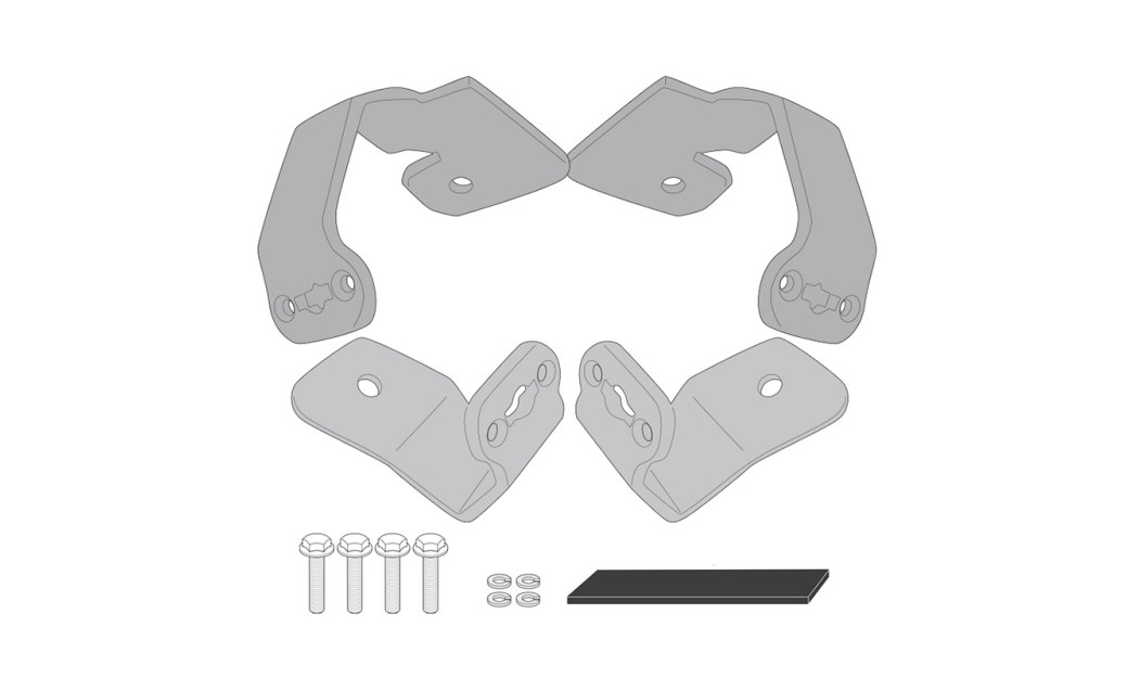 1192KIT ΓΙΑ  PL/PLX/TE ΒΑΣΕΙΣ ΓΙΑ  NC750X (2021)  GIVI
