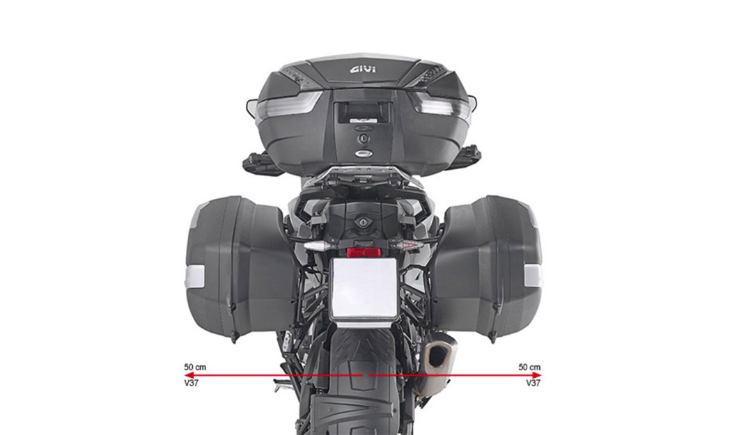 ΒΑΣΕΙΣ ΠΛΑΪΝΩΝ ΒΑΛΙΤΣΩΝ PLX5138  S1000XR\'20  BMW GIVI