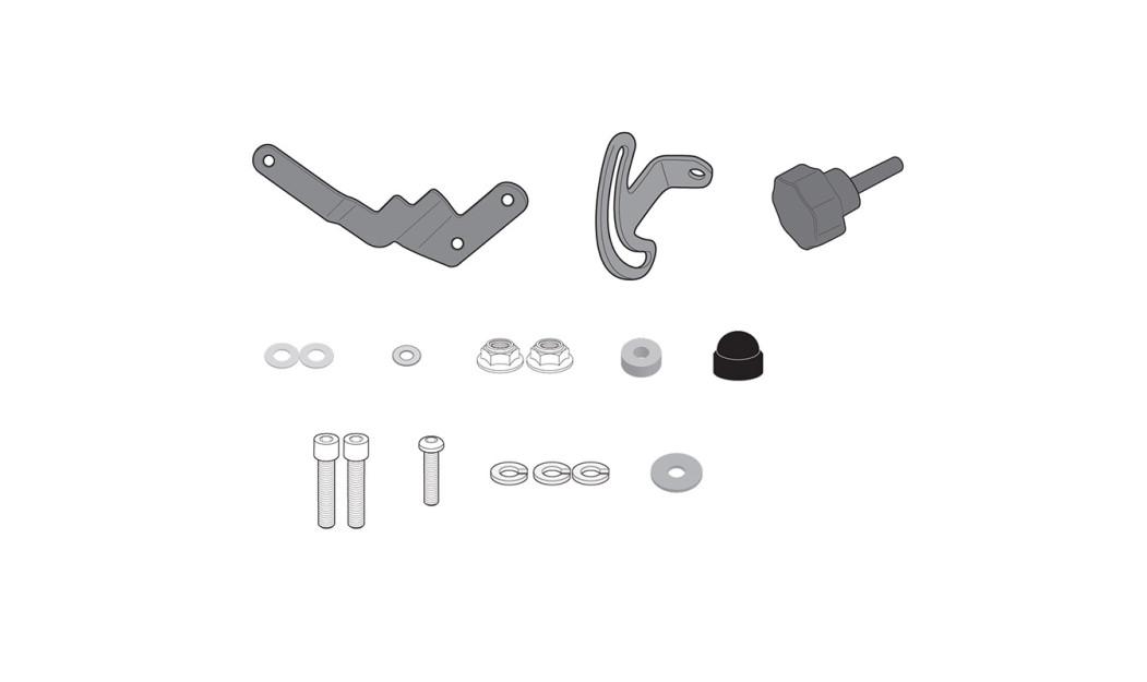 ΚΙΤ ΓΙΑ ΖΕΛΑΤΙΝΑ D5132KIT, ΓΙΑ RC400GT 2019 1250GS ADV. 2019 GIVI
