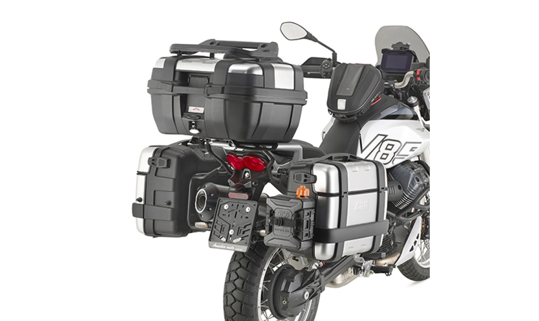 ΒΑΣΕΙΣ ΠΛΑΪΝΩΝ ΒΑΛΙΤΣΩΝ PLO8209MK V85 TT (24)  MOTO GUZZI GIVI