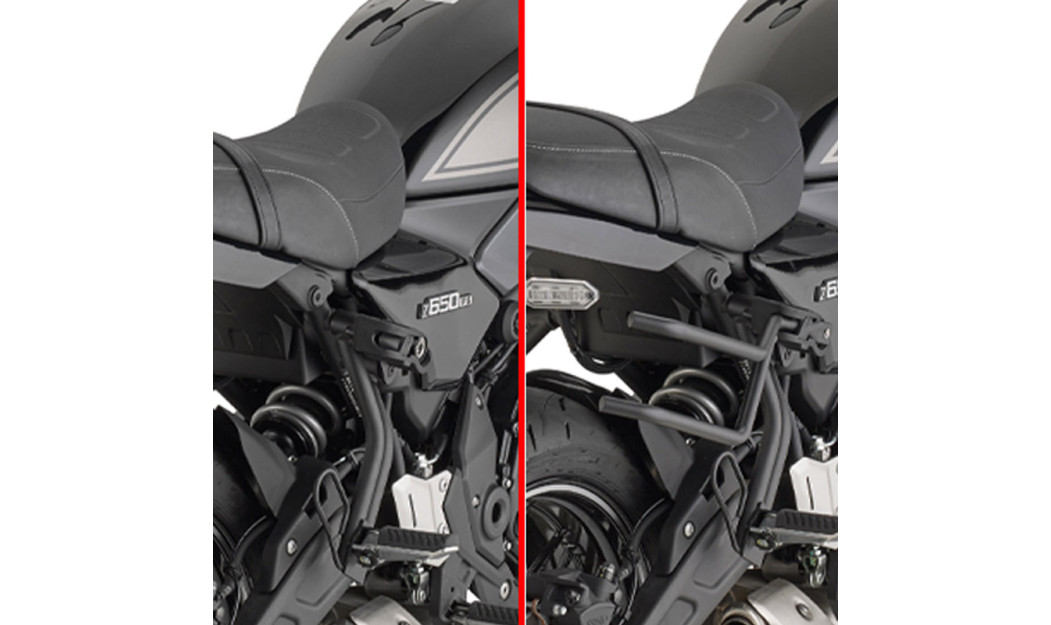 ΒΑΣΕΙΣ ΠΛΑΪΝΩΝ ΣΑΚΩΝ TR4131_Z650RS (22-24) ΓΡΗΓΟΡΗΣ ΑΠΕΛΕΥΘΕΡΩΣΗΣ KAW GIVI