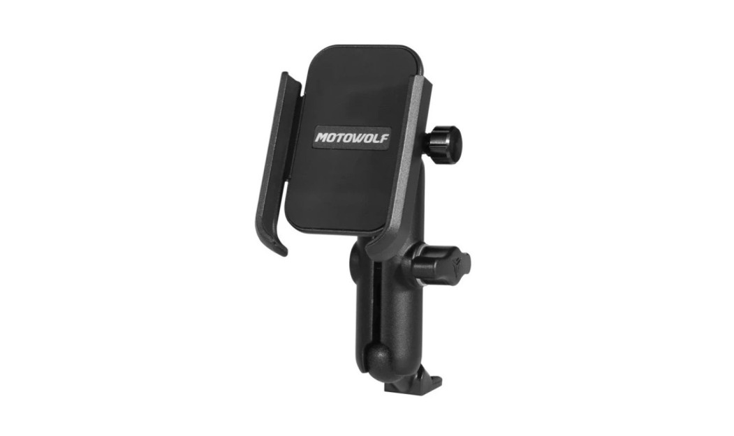 MOTOWOLF MOBILE PHONE HOLDER ΒΑΣΗ ΚΙΝΗΤΟΥ ΜΕ ΒΡΑΧΙΩΝΑ ΓΙΑ ΚΑΘΡΕΠΤΗ