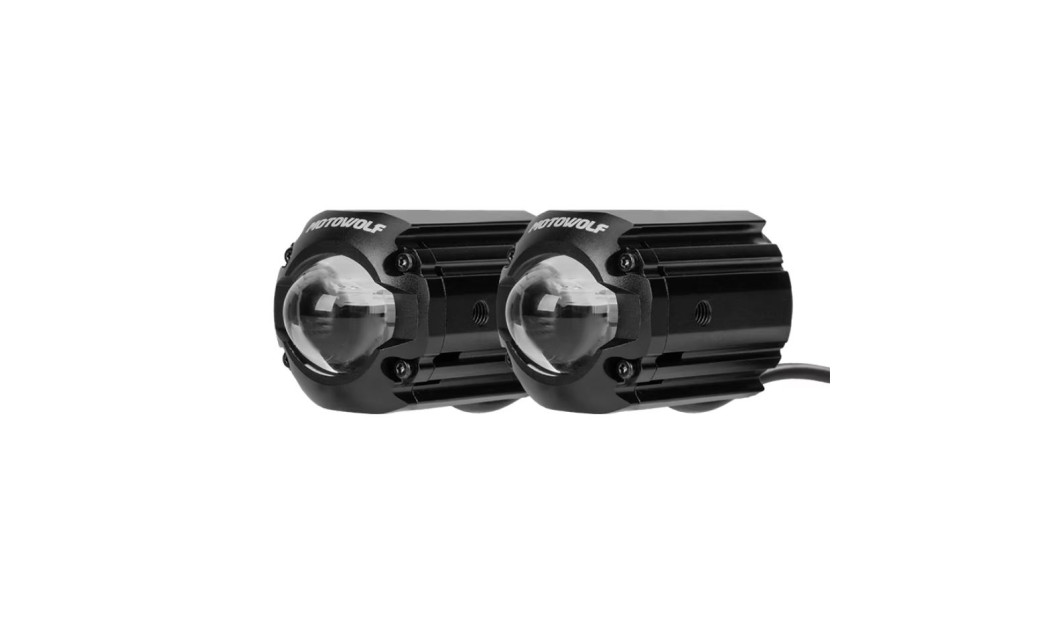 MOTOWOLF BRONTOSAURUS MINI ΠΡΟΒΟΛΑΚΙΑ ΜΗΧΑΝΗΣ LED 68W 12-90V ΣΕΤ