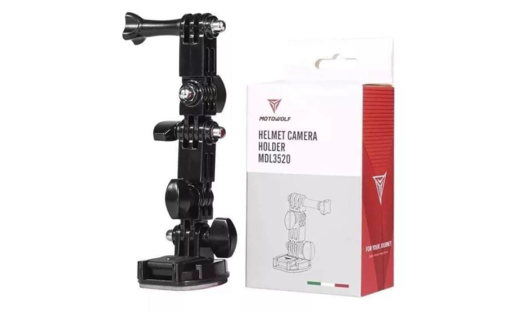 MOTOWOLF ΑΥΤΟΚΟΛΛΗΤΗ ΒΑΣΗ GOPRO ΓΙΑ ΤΟ ΚΡΑΝΟΣ MDL3520 