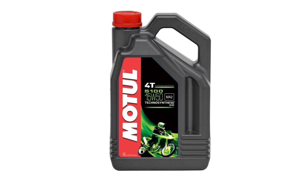 MOTUL ΛΑΔΙ ΚΙΝΗΤΗΡΑ ΗΜΙΣΥΝΘΕΤΙΚΟ 5100 15W50 4T MA2 4L