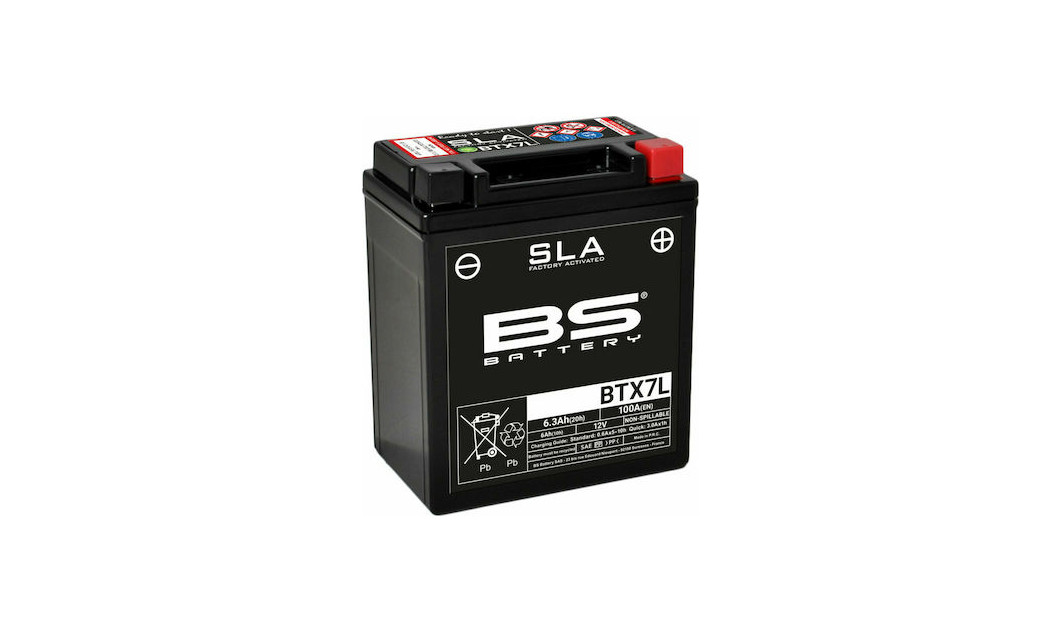  ΜΠΑΤΑΡΙA BS BATTERY BTX7L SLA 