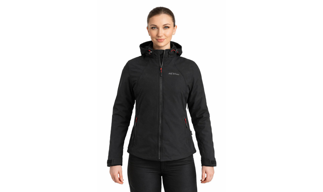  AGVPRO SECRET-DR ΓΥΝΑΙΚΕΙΟ ΧΕΙΜΕΡΙΝΟ ΜΠΟΥΦΑΝ ΜΗΧΑΝΗΣ SOFT SHELL BLACK