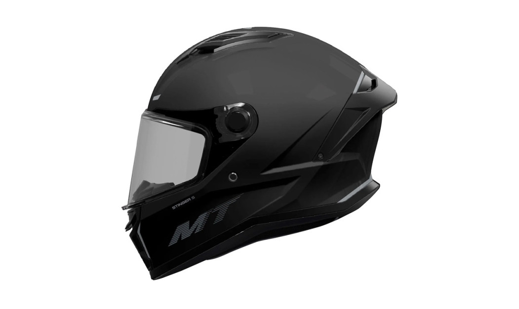MT STINGER 2 A11 ΚΡΑΝΟΣ FULL FACE TOTAL BLACK MATT 