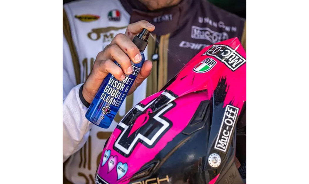 MUC-OFF HELMET & VISOR CLEANER RE-FILL ΚΑΘΑΡΙΣΤΙΚΟ ΚΡΑΝΟΥΣ & ΖΕΛΑΤΙΝΑΣ 250ML 