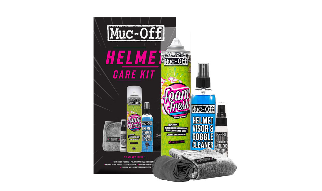  MUC-OFF HELMET CARE KIT V2 ΣΕΤ ΠΕΡΙΠΟΙΗΣΗΣ ΚΡΑΝΟΥΣ