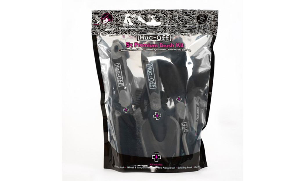 MUC-OFF 5X PREMIUM BRUSH SET ΒΟΥΡΤΣΕΣ ΚΑΘΑΡΙΣΜΟΥ 