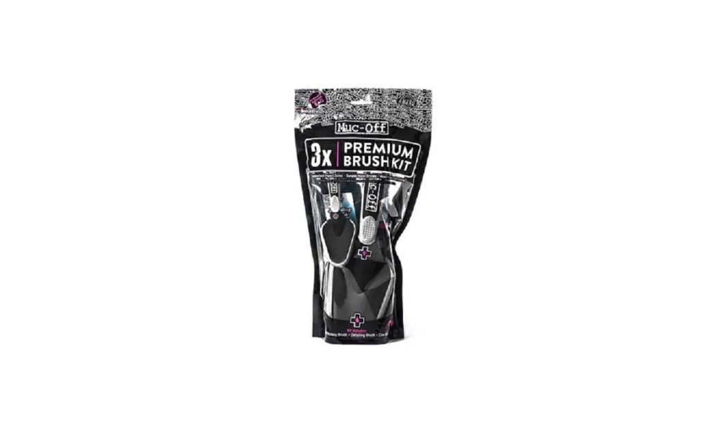 MUC-OFF 3X PREMIUM BRUSH ΒΟΥΡΤΣΕΣ ΚΑΘΑΡΙΣΜΟΥ SET 