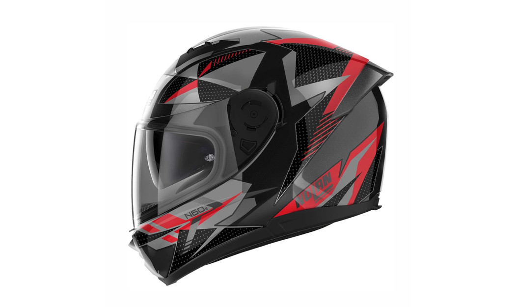 NOLAN N60-6 WIRING ΚΡΑΝΟΣ FULL FACE METAL BLACK RED
