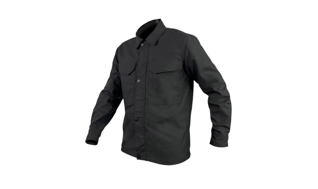NORDCODE DIVISION RIPSTOP ΠΟΥΚΑΜΙΣΟ ΜΟΤΟΣΥΚΛΕΤΑΣ OVERSHIRT BLACK