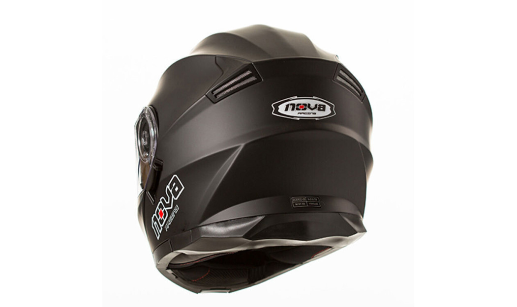 NOVA RACING 510-DV ΚΡΑΝΟΣ FLIP UP MATT BLACK 