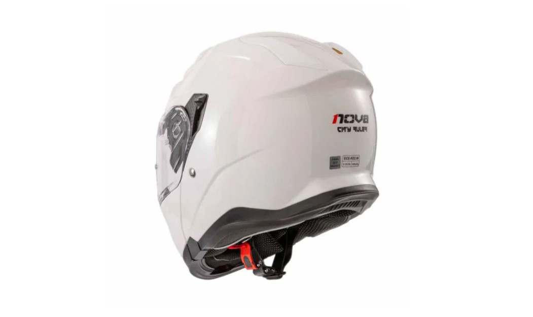 NOVA RACING FF935 CITY RULER ΚΡΑΝΟΣ ΜΗΧΑΝΗΣ FLIP UP GLOSSY WHITE