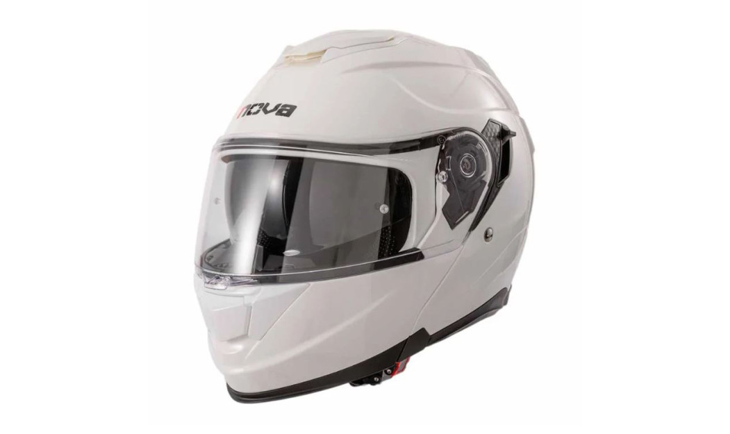 NOVA RACING FF935 CITY RULER ΚΡΑΝΟΣ ΜΗΧΑΝΗΣ FLIP UP GLOSSY WHITE