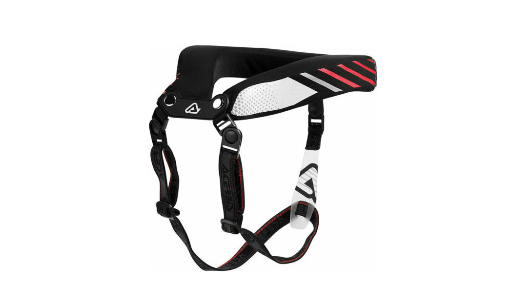 ACERBIS X-ROLL ΠΡΟΣΤΑΤΕΥΤΙΚΟ ΚΟΛΑΡΟ ΛΑΙΜΟΥ ΜΑΥΡΟ ΚΟΚΚΙΝΟ 0017193.323