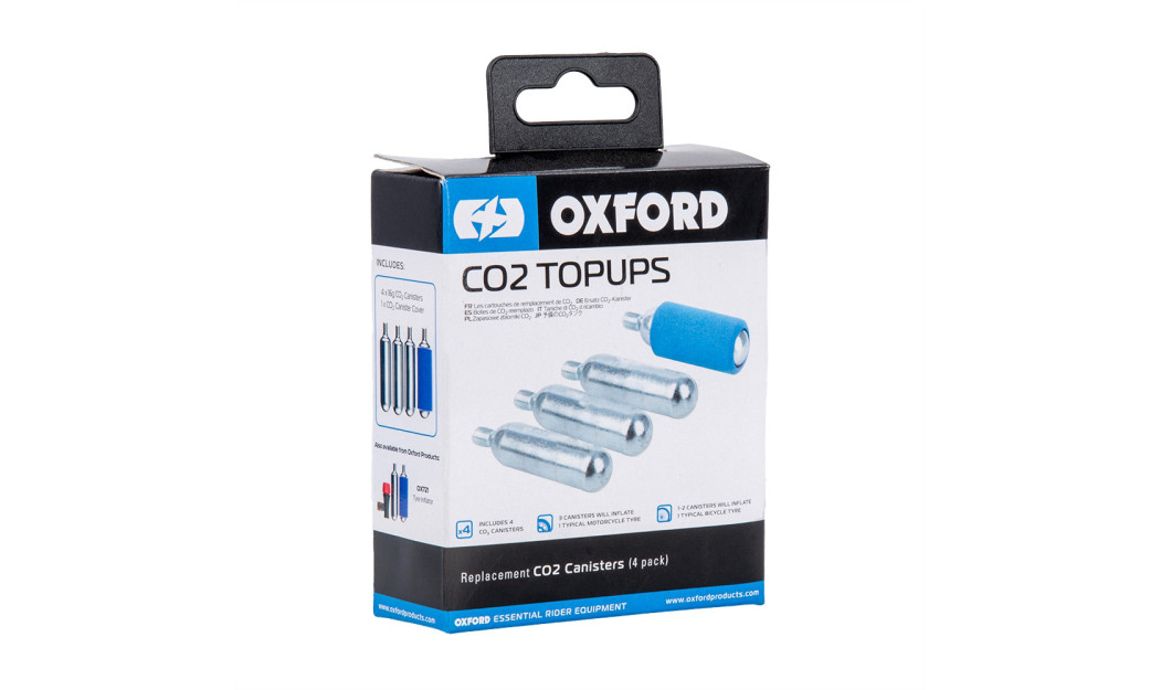 OXFORD CO2 TOPUPS ΑΜΠΟΥΛΕΣ 4 ΤΕΜ. 