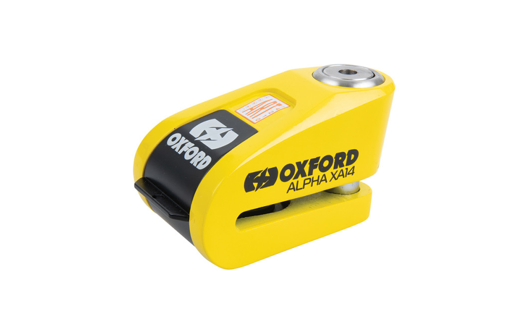 OXFORD ALPHA XA14 ALARM DISC LOCK ΚΛΕΙΔΑΡΙΑ ΔΙΣΚΟΦΡΕΝΟΥ LK217 14MM