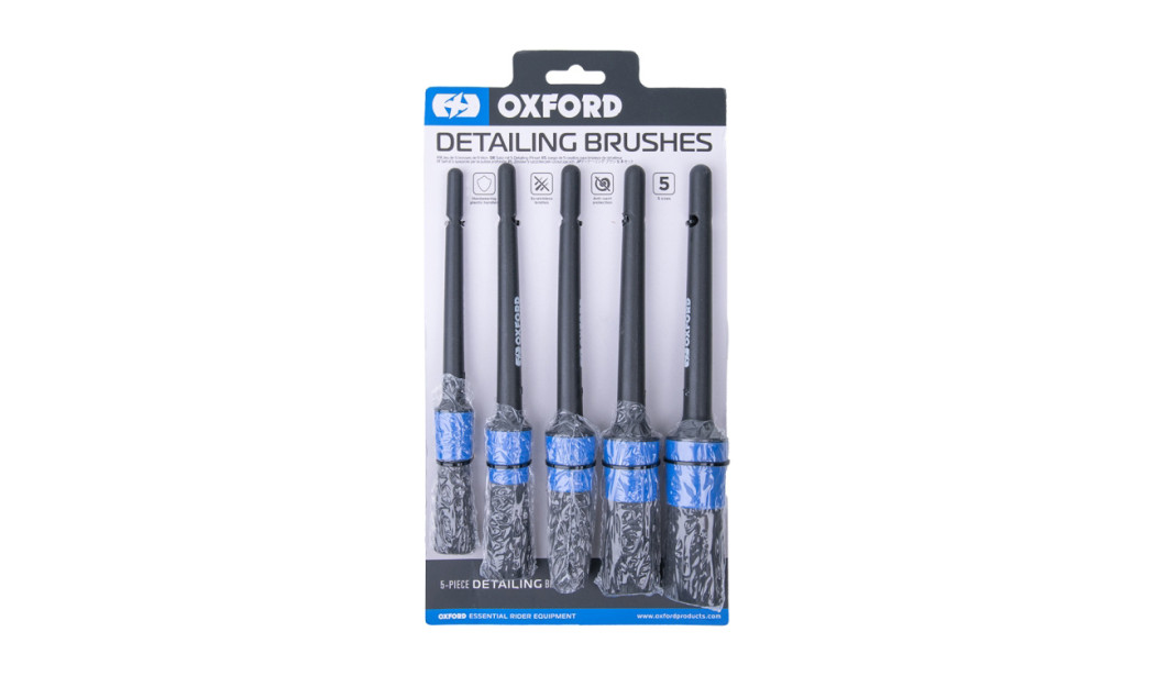 OXFORD DETAILING BRUSHES ΠΙΝΕΛΑ ΚΑΘΑΡΙΣΜΟΥ 5ΤΜΧ