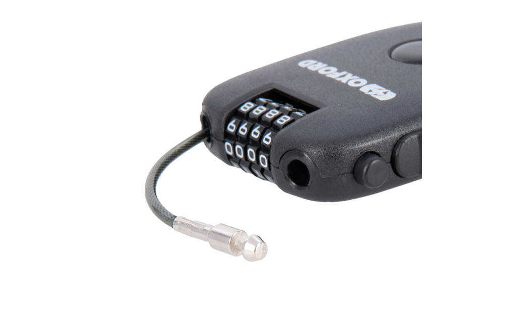 OXFORD RETRA CABLE ΚΛΕΙΔΑΡΙΑ ΚΡΑΝΟΥΣ 75CM BLACK