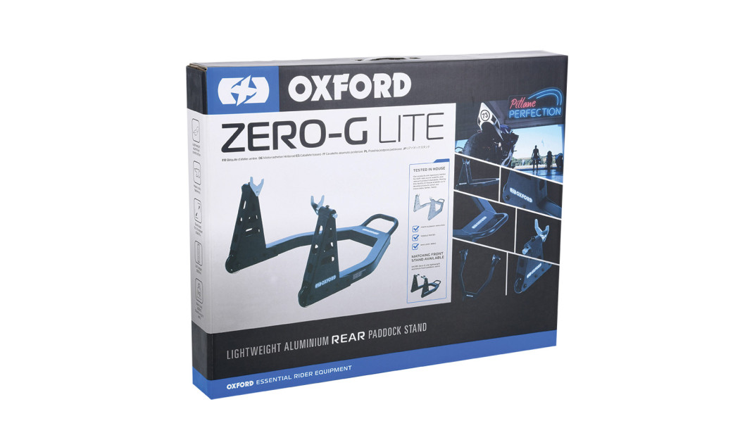 OXFORD ZERO-G LITE ΣΤΑΝΤ ΠΙΣΩ ΤΡΟΧΟΥ OX284 ΜΑΥΡΟ