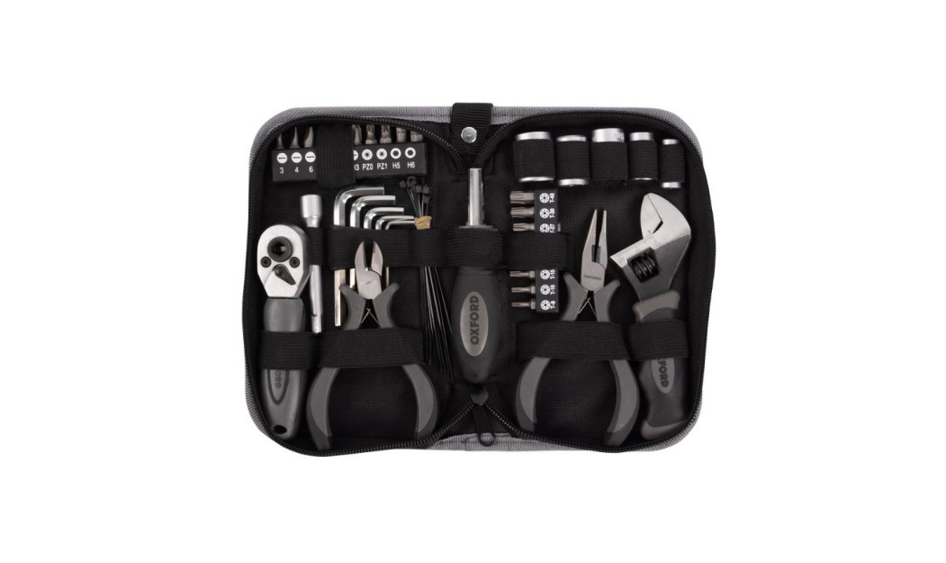OXFORD TOOL KIT PRO ΣΕΤ ΕΡΓΑΛΕΙΩΝ ΜΟΤΟΣΥΚΛΕΤΑΣ 27 ΤΕΜ. OX770V2