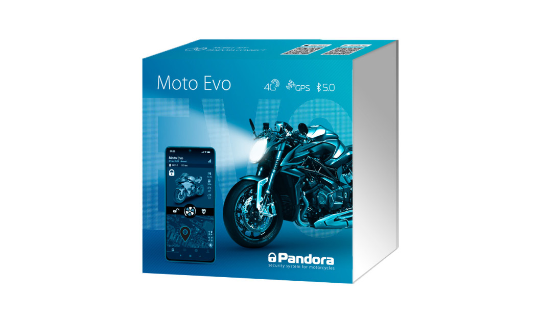 PANDORA ΣΥΝΑΓΕΡΜΟΣ MOTO EVO 4G GPS ΜΕ BLUETOOTH 5.0
