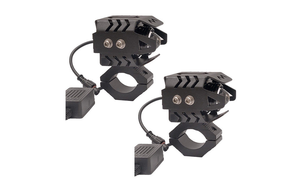ΠΡΟΒΟΛΑΚΙΑ ΜΗΧΑΝΗΣ ΖΕΥΓΟΣ LED  WATERPROOF IP65 6000LM 