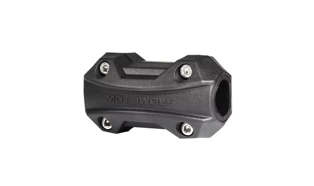 MOTOWOLF BUMPER PROTECTIVE BLOCK ΠΡΟΣΤΑΤΕΥΤΙΚΑ ΓΙΑ ΚΑΓΚΕΛΑ ΜΟΤΟΣΙΚΛΕΤΑΣ ΜΑΥΡΑ ΣΕΤ 2 ΤΕΜ. 