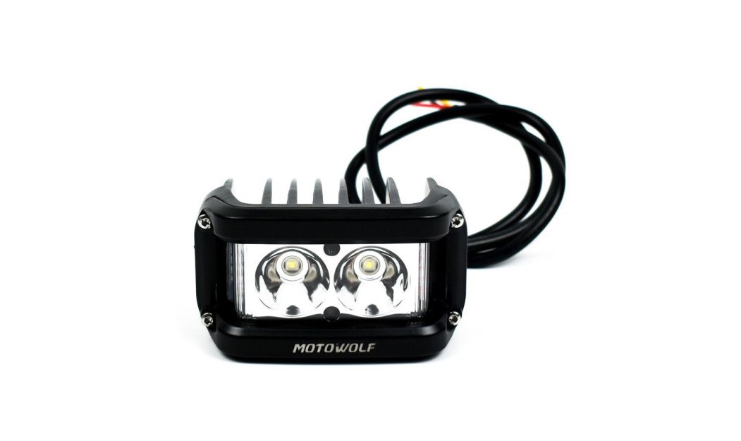 MOTOWOLF LED ΠΡΟΒΟΛΑΚΙ ΑΛΟΥΜΙΝΙΟΥ 25W 6500K 12-80V