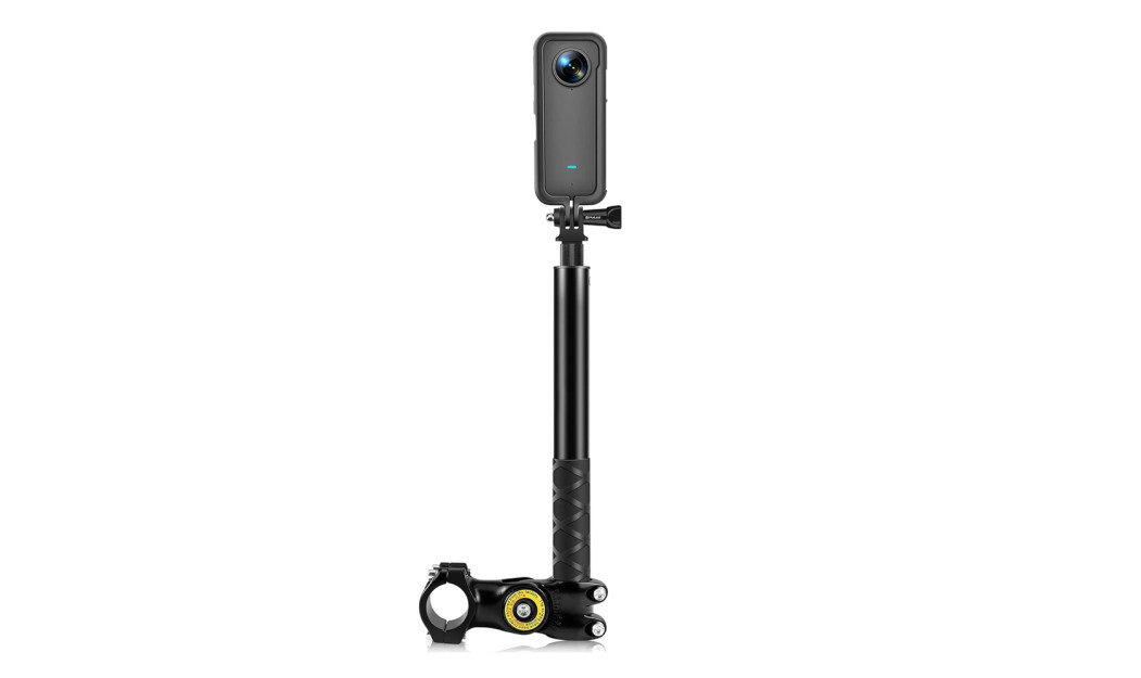 PULUZ ΕΠΕΚΤΑΣΙΜΟΣ ΒΡΑΧΙΩΝΑΣ ΓΙΑ ΚΑΜΕΡΑ MOTORCYCLE BIKE HANDLEBAR MOUNT SELFIE STICK 