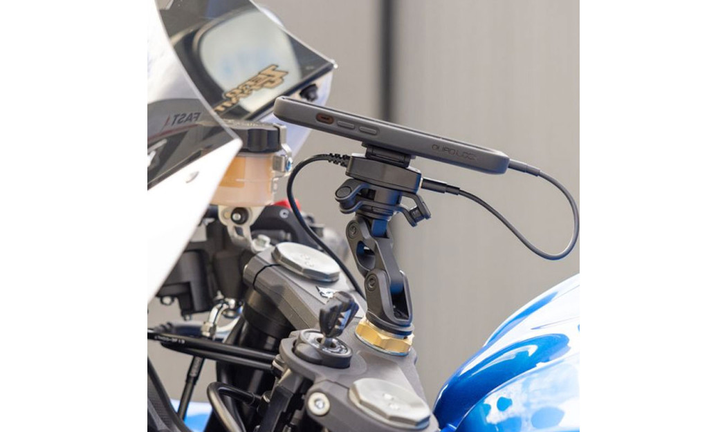 ΦΟΡΤΙΣΤΗΣ ΒΑΣΗΣ ΚΙΝΗΤΟΥ QUAD LOCK MOTORCYCLE USB CHARGER 