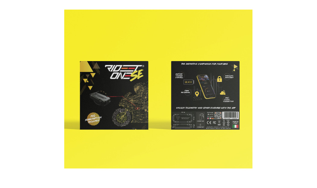 RIDEET ONE SE START EDITION ΣΥΣΤΗΜΑ GPS TRACKER & BLUETOOTH ΓΙΑ ΜΗΧΑΝΗ