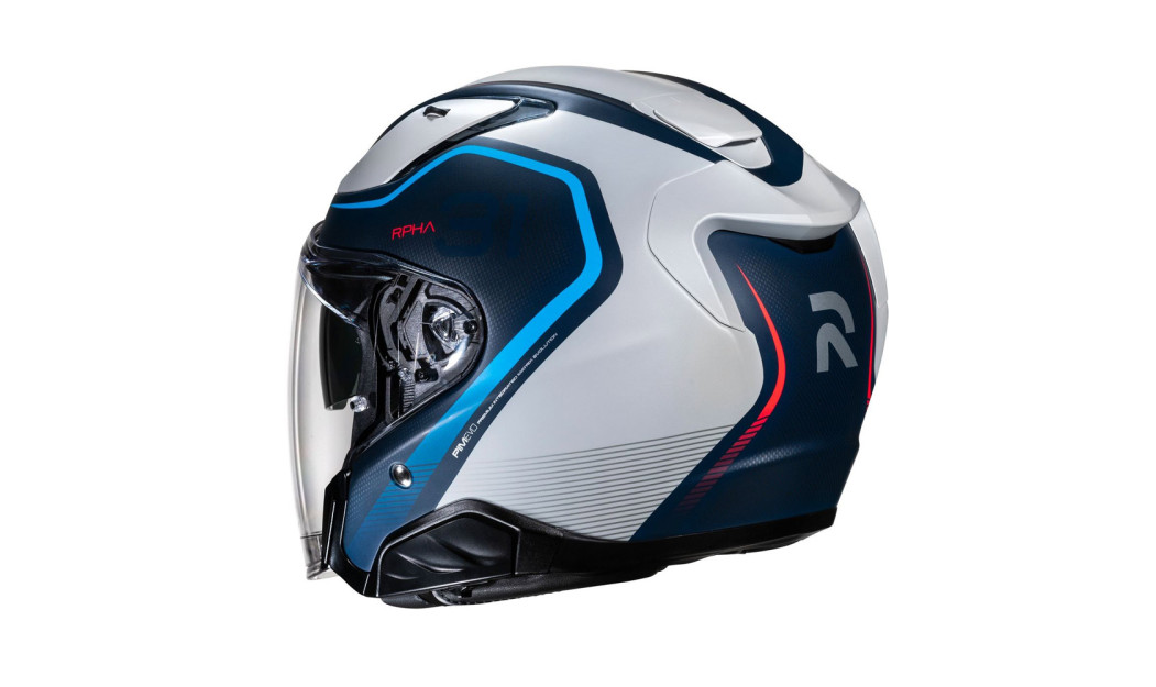 HJC RPHA 31 KOUV MC21SF ΚΡΑΝΟΣ JET BLUE RED