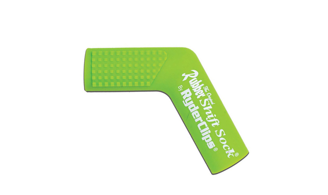 RYDERCLIPS RUBBER SHIFT SOCK ΠΡΟΣΤΑΤΕΥΤΙΚΟ ΛΕΒΙΕ ΤΑΧΥΤΗΤΩΝ GREEN