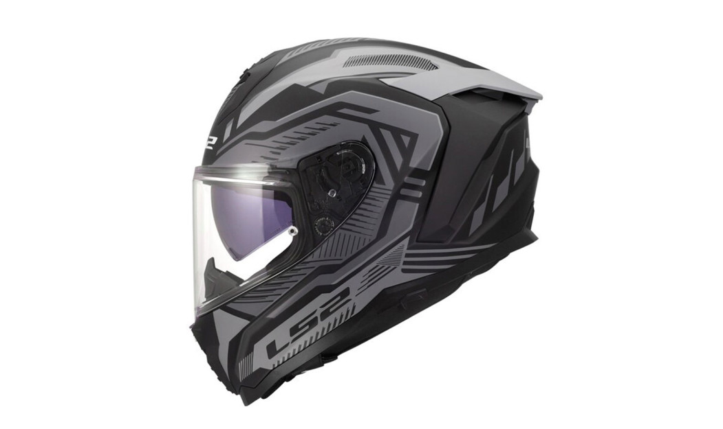 LS2 CHALLENGER II FF817 ΚΡΑΝΟΣ FULL FACE DRAVIX MATT GREY BLACK