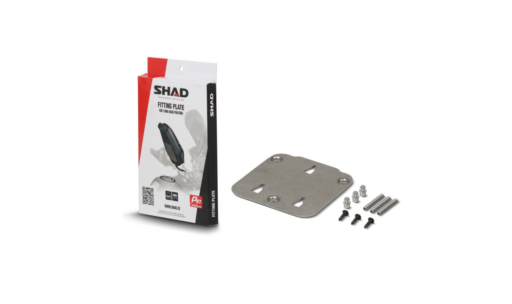 SHAD FITTING PLATE SUZUKI SZ2 X020PS ΣΥΣΤΗΜΑ ΠΡΟΣΑΡΜΟΓΗΣ ΓΙΑ TANK BAG