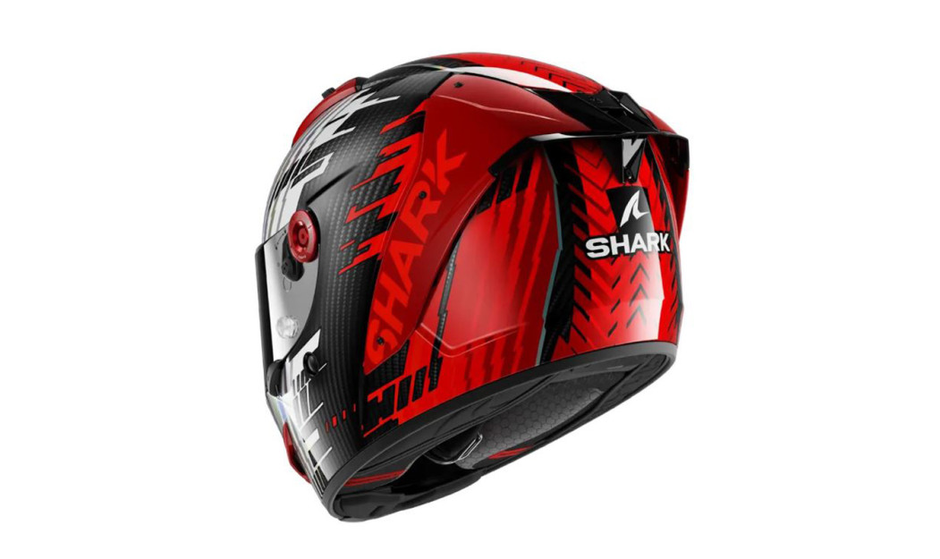 SHARK AERON ΚΡΑΝΟΣ FULL FACE EDGY CARBON RED CHROME