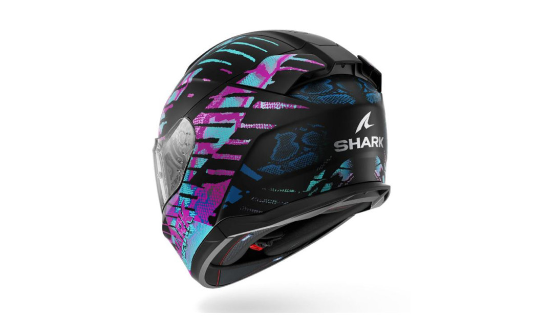 SHARK D-SKWAL 3 ΚΡΑΝΟΣ FULL FACE REPTAIA MAT BLACK/ GLITTER