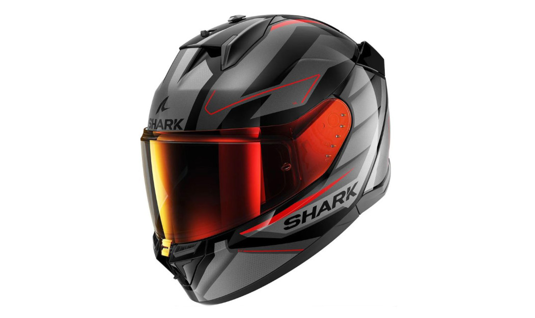 SHARK D-SKWAL 3 SIZLER ΚΡΑΝΟΣ FULL FACE BLACK ANTHRACITE RED