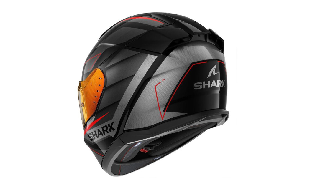 SHARK D-SKWAL 3 SIZLER ΚΡΑΝΟΣ FULL FACE BLACK ANTHRACITE RED